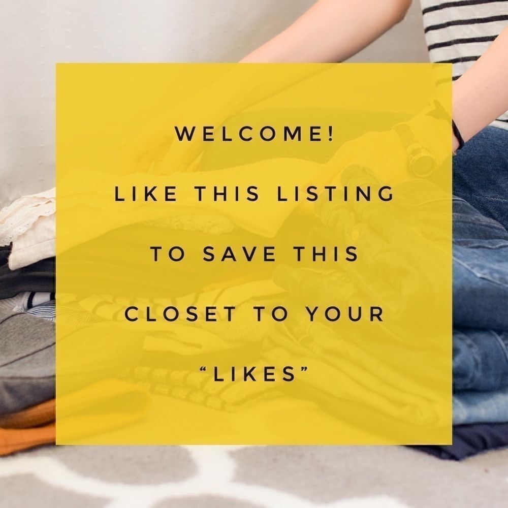 Welcome to our closet!  